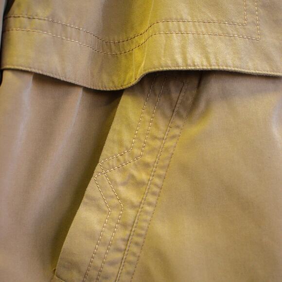 Gallery Vintage Tan Top Stitch Windbreaker Size Small - Picture 8 of 8